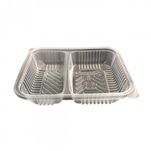 PLASTIC BANDEJA 105 PP RECT REFOR C/DIVISION x 10u